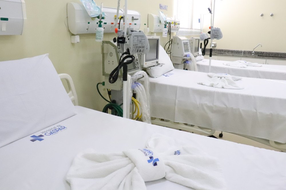 Precaução contra o colapso: Hospital de Gaspar terá mais 10 leitos de UTI
