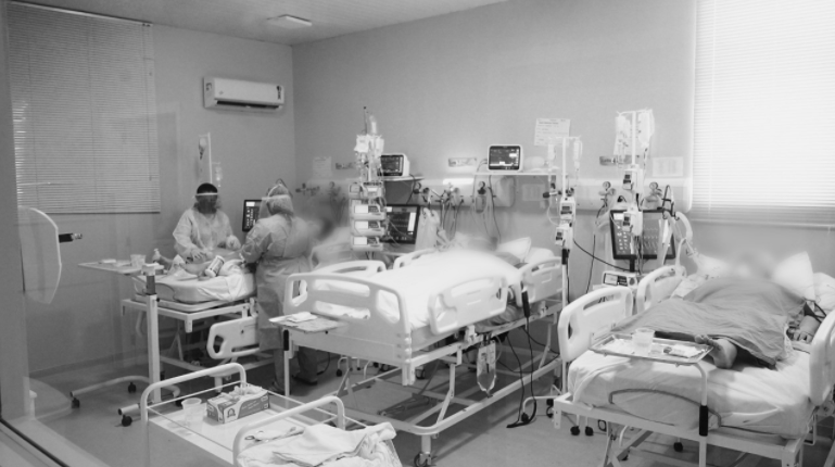 Hospital de Gaspar tem mães e filhas internadas na UTI