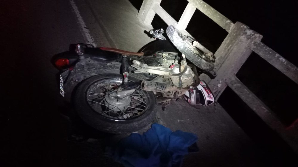 Motociclista morre após bater em ponte na BR-470 em Apiúna