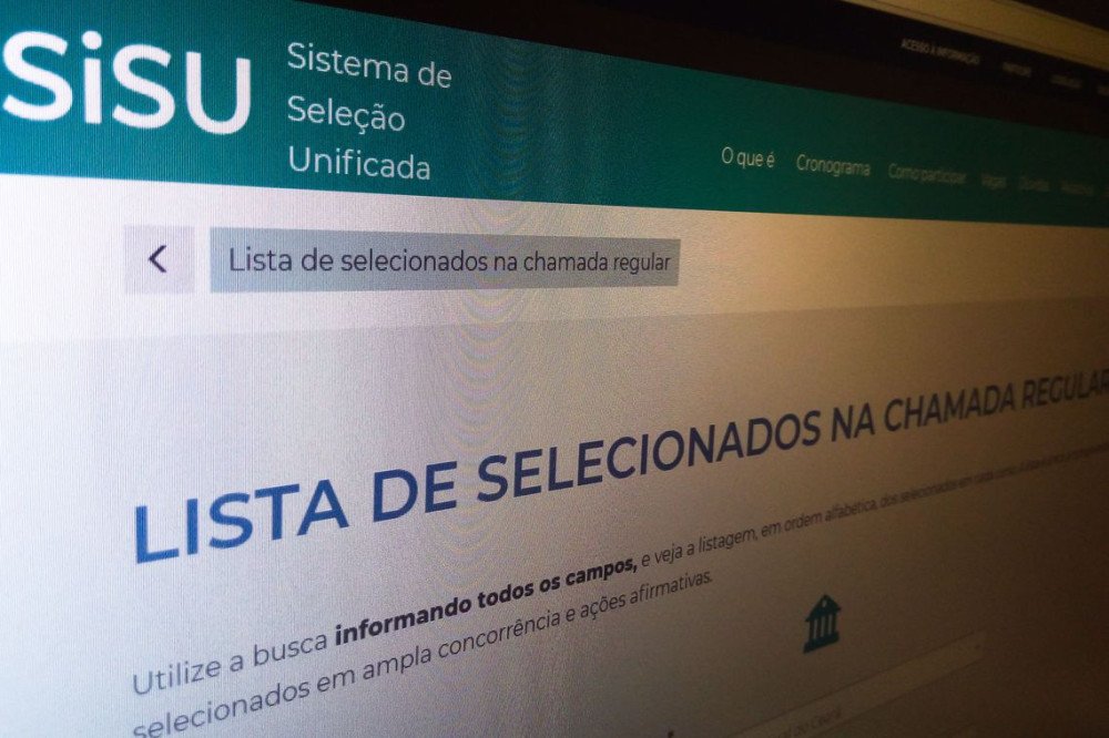 Ministério da Educação divulga nesta sexta resultado do Sisu 2021