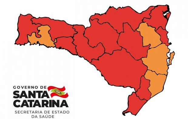 Médio Vale do Itajaí apresenta melhora na Matriz de Risco para Covid-19