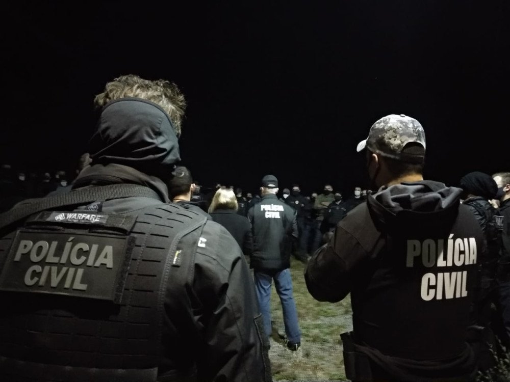 Operação cumpre 51 mandados contra organização criminosa em Curitibanos