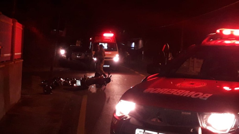 Acidente entre motocicletas deixa dois homens mortos em Gaspar