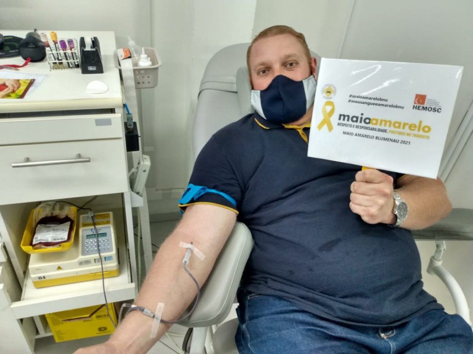 Programação do Maio Amarelo conta com ações solidárias em Blumenau