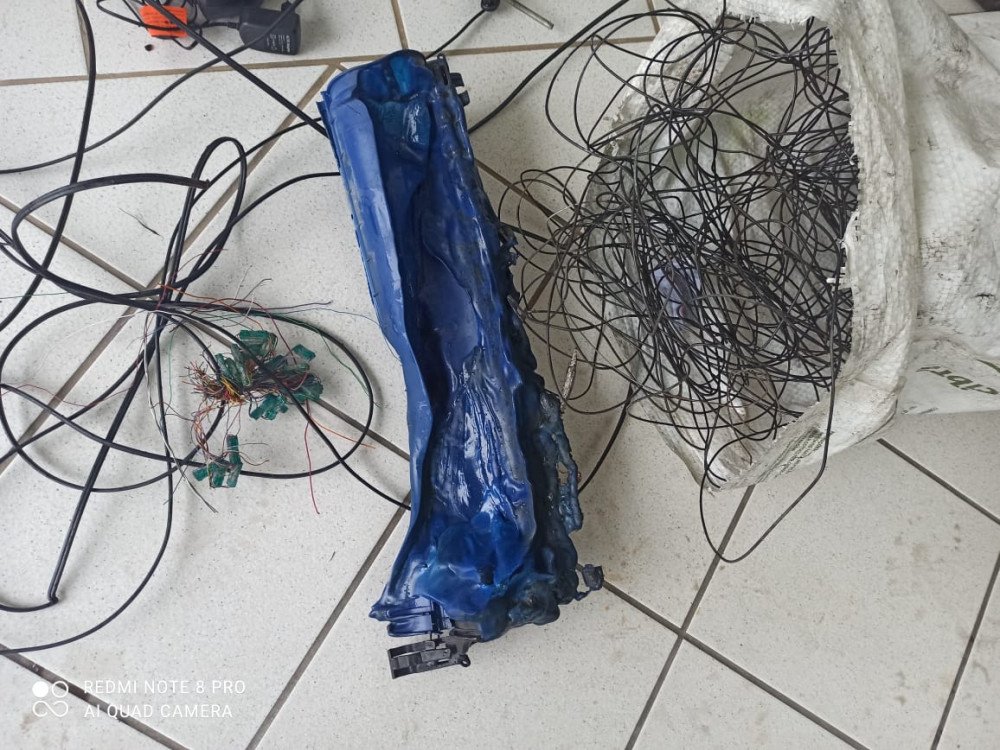 Homens são presos suspeitos de furtar fiações em Indaial e região