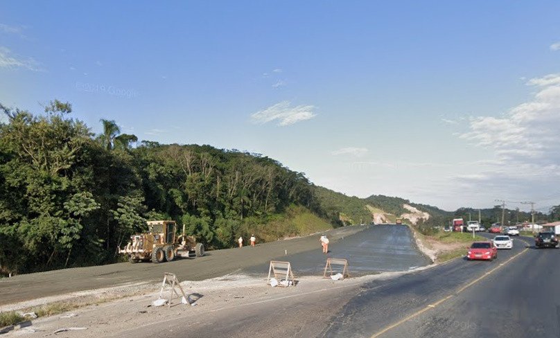 BR-470 será interditada nesta quinta para detonação de rochas em Gaspar