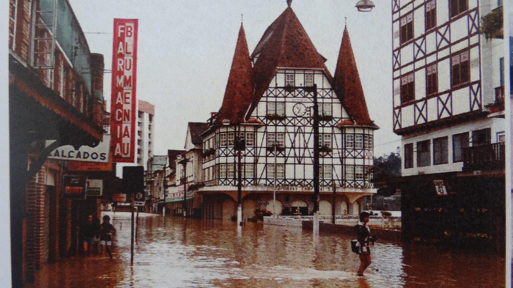 Foto: Antigamente em Blumenau