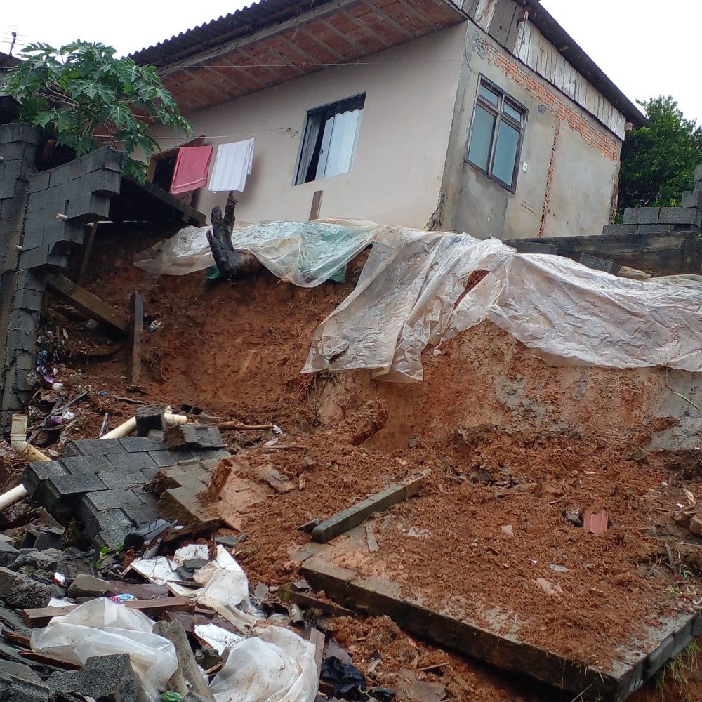 Galeria: chuvas intensas causam estragos no Médio Vale do Itajaí