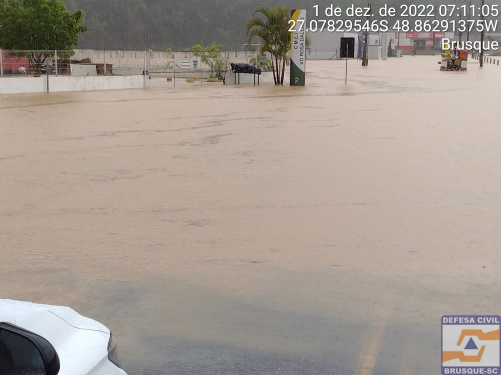 Santa Catarina tem nove cidades em situação emergência por causa das chuvas