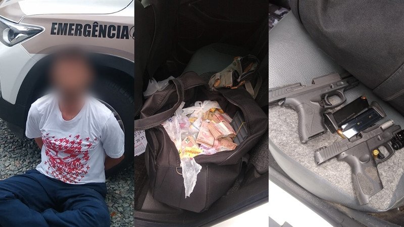 Polícia prende suspeitos de assaltar agência bancária em Doutor Pedrinho