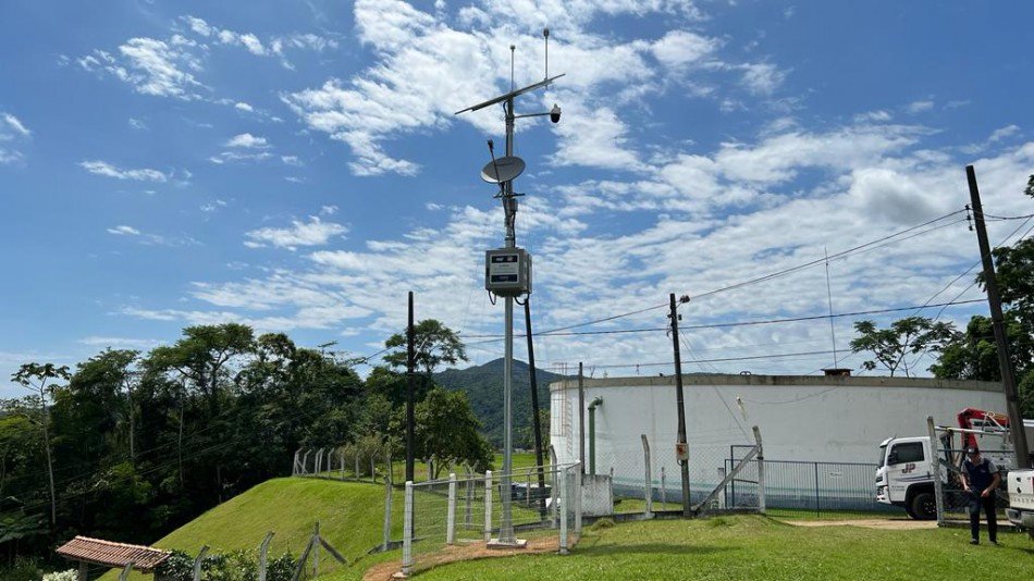 Nova Estação Meteorológica é instalada em Blumenau