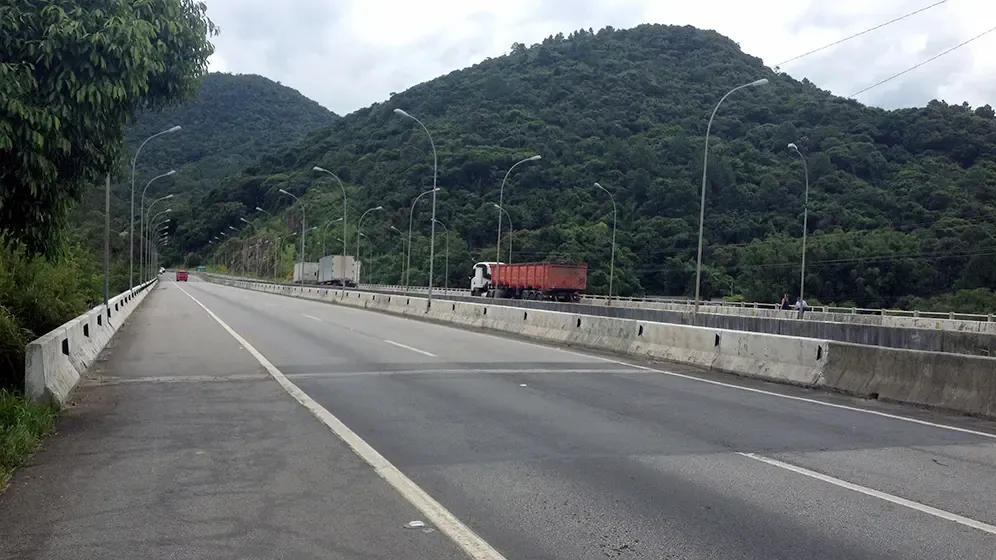 BR-101 terá desvio no Morro dos Cavalos na próxima semana