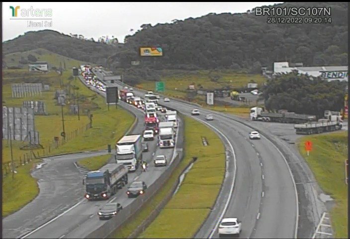 Foto: Arteris Litoral Sul/Reprodução 