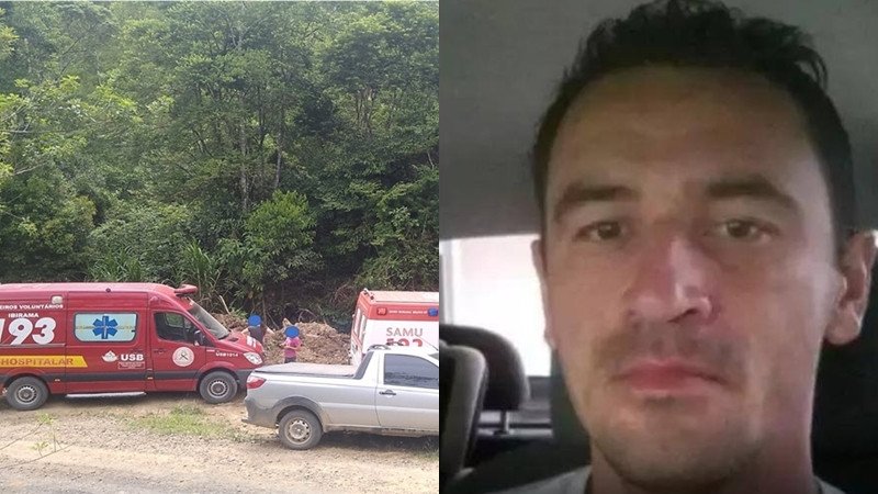 Identificado homem que morreu ao ser atingido por árvore em José Boiteux