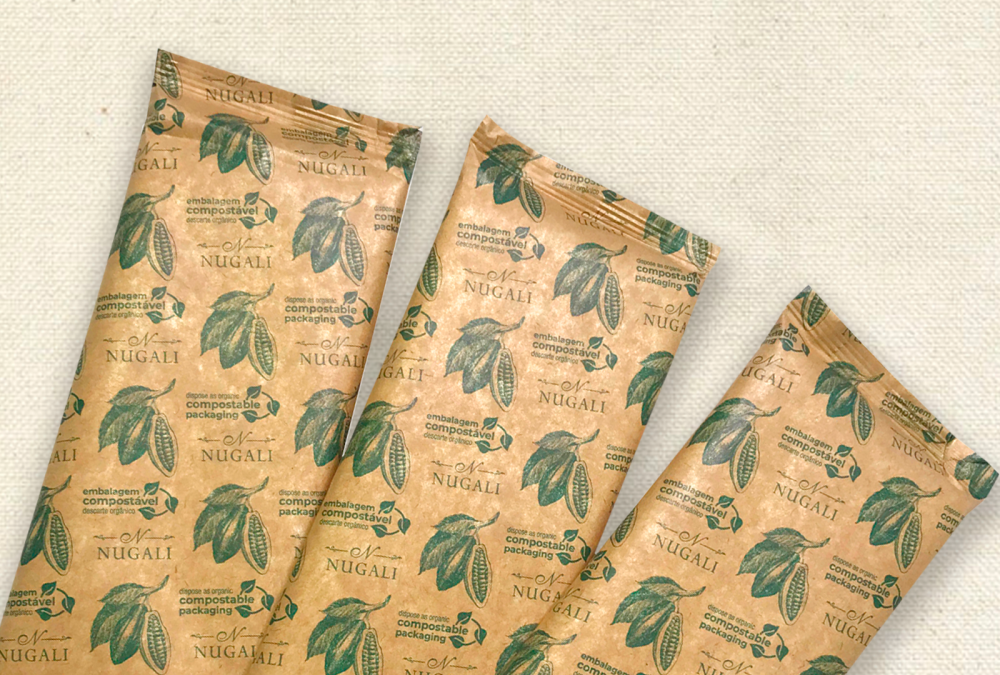 Chocolateria de Pomerode conquista prêmio por embalagem biodegradável inédita