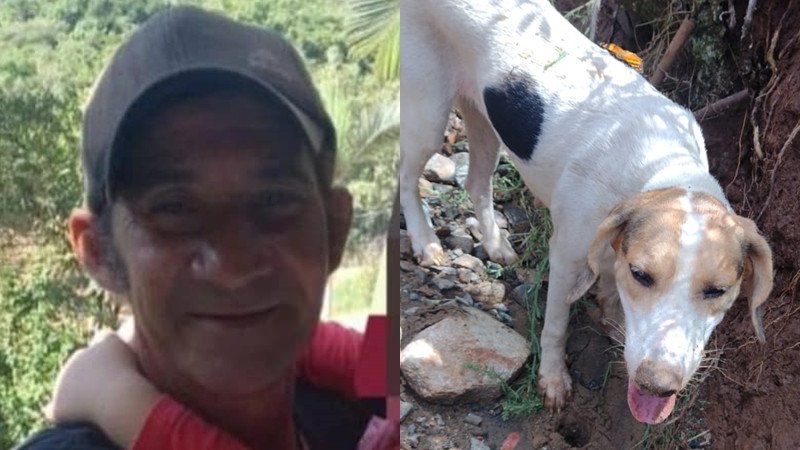 Corpo de vítima das chuvas em Rodeio foi encontrado pela cachorra de estimação