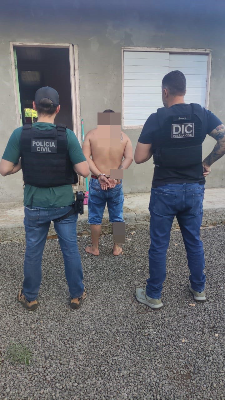 Polícia Civil prende homem suspeito de torturar ex-companheira