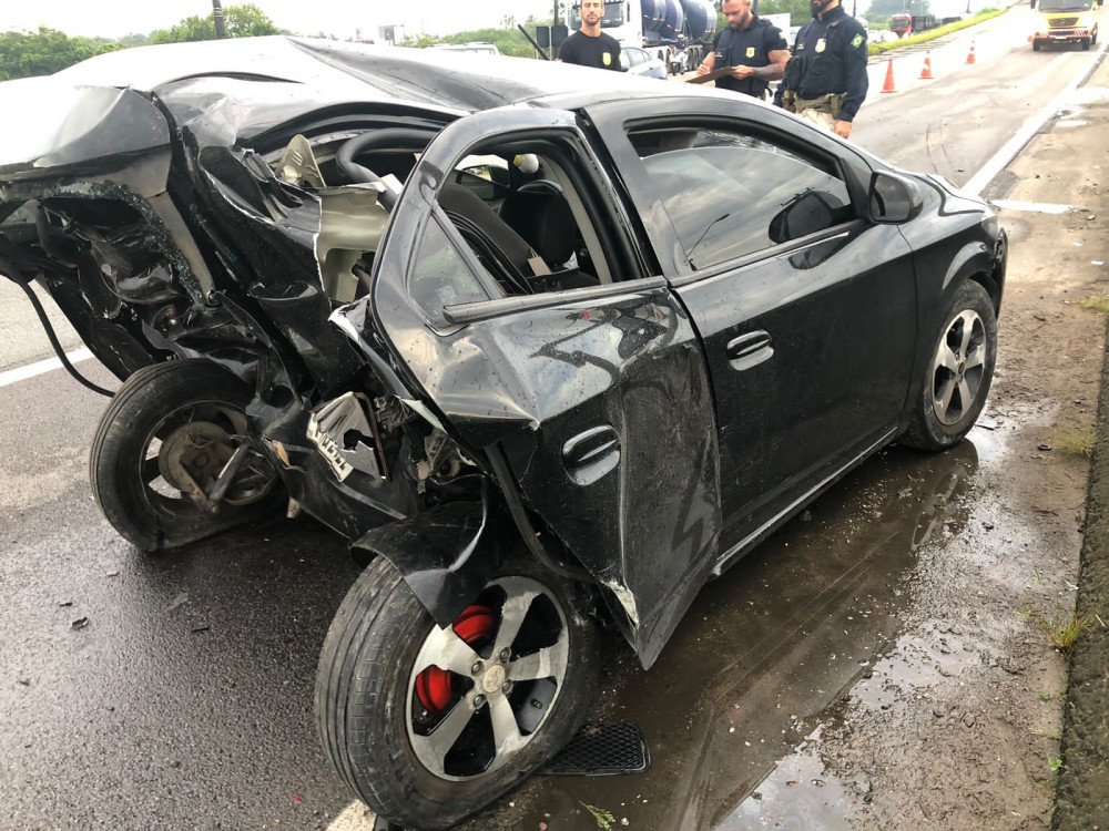 Acidente na BR-101 em Itajaí deixa uma pessoa morta nesta segunda
