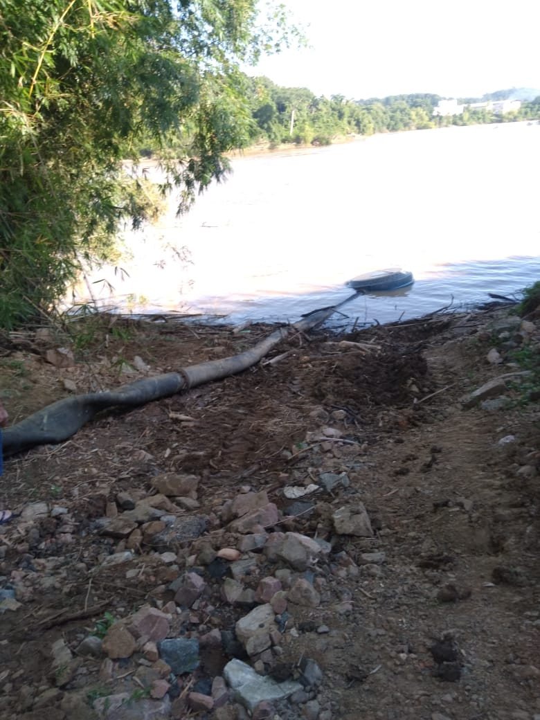 Samae de Blumenau troca flutuante e abastecimento de água deve voltar ao normal