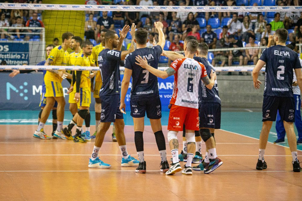 Apan Blumenau recebe Suzano neste sábado em confronto direto pela Superliga de Vôlei