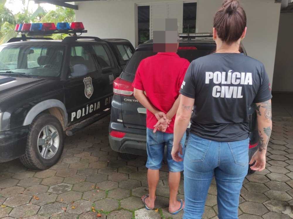Polícia prende em Ascurra homem condenado pelo crime de estelionato