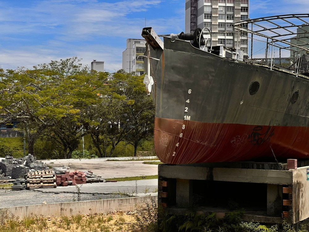 Prefeitura dá novo prazo para entrega da revitalização da Prainha de Blumenau