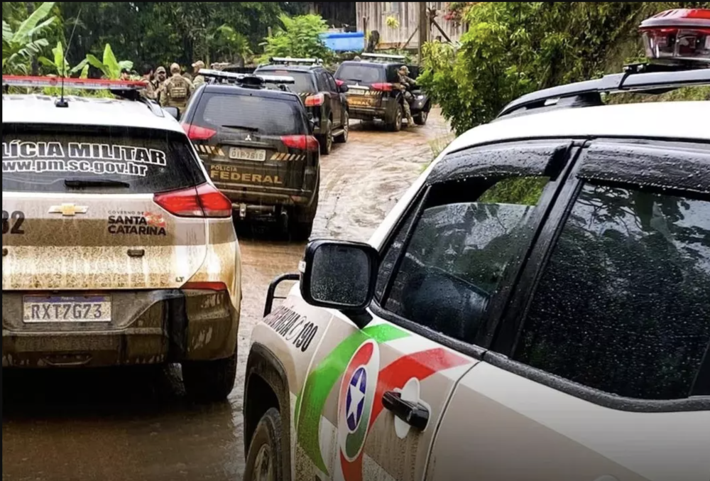 Polícia faz operação em reserva indígena no Alto Vale do Itajaí