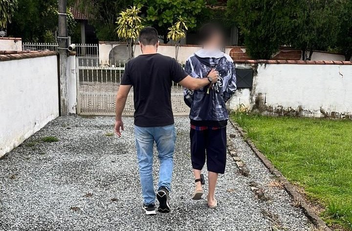 Homem volta a ser preso depois de não cumprir medidas cautelares em Blumenau