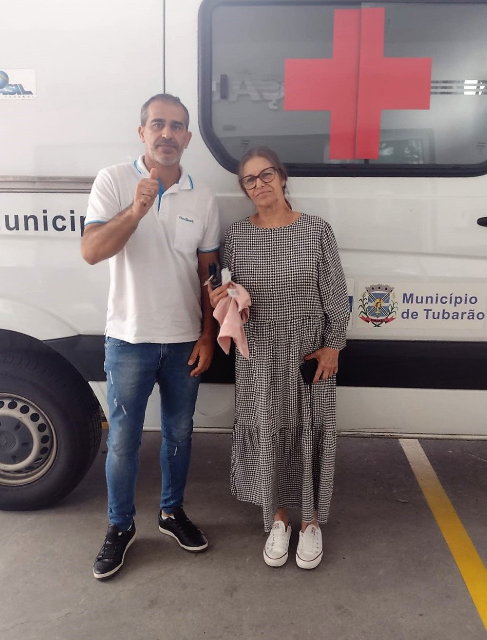 Mulher é escoltada de Tubarão a Blumenau a tempo de receber transplante renal
