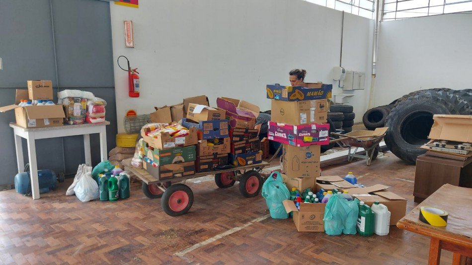 Blumenau envia donativos para Benedito Novo, Ascurra e Rodeio