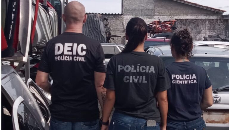 Empresário é preso suspeito de comprar peças de carros roubados em Barra Velha