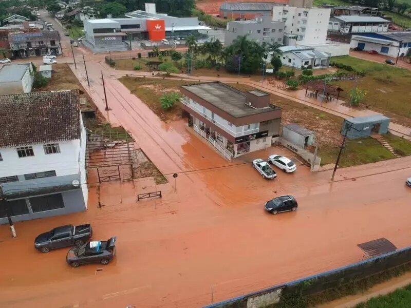 Saque emergencial do FGTS é liberado para moradores atingidos pela chuvas em Ascurra