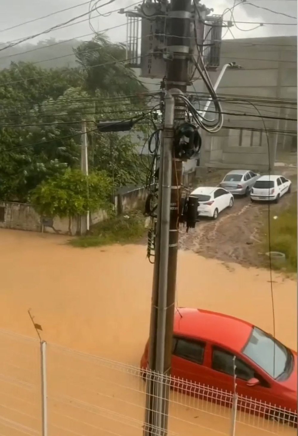 Fotos e vídeos: Gaspar registra 75 milímetros de chuva em menos de uma hora