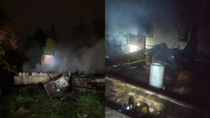 Bombeiros evitam que casa seja totalmente destruída por incêndio no Alto Vale