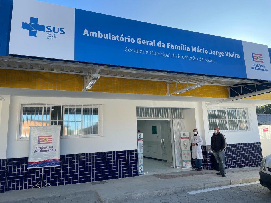 Saúde: Atendimento ambulatorial deste sábado será nos AGFs Escola Agrícola e Fortaleza de Blumenau