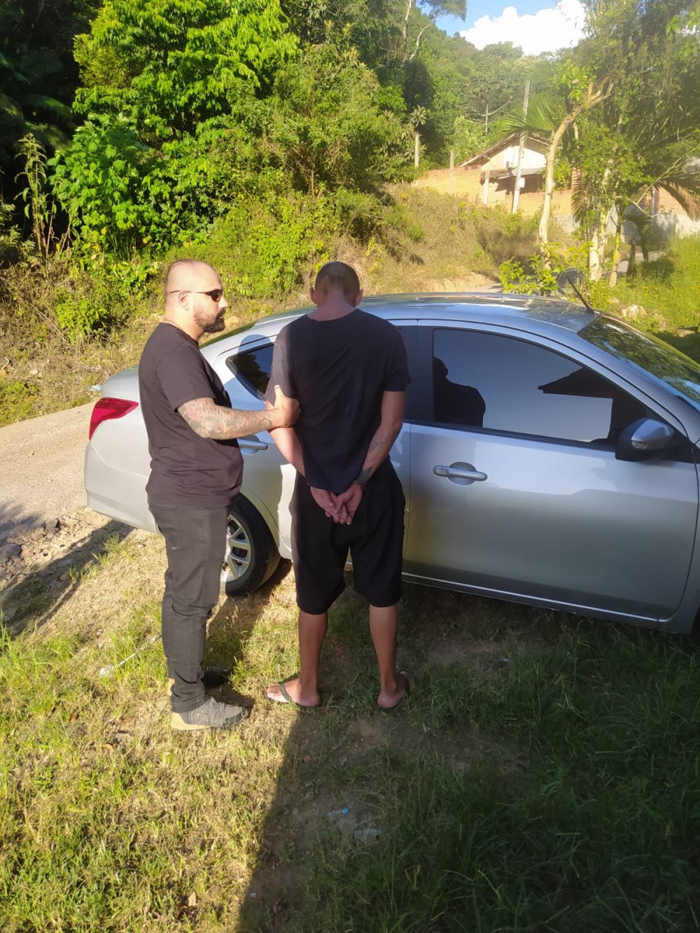 Homem que estava foragido após saída temporária é capturado em Apiúna