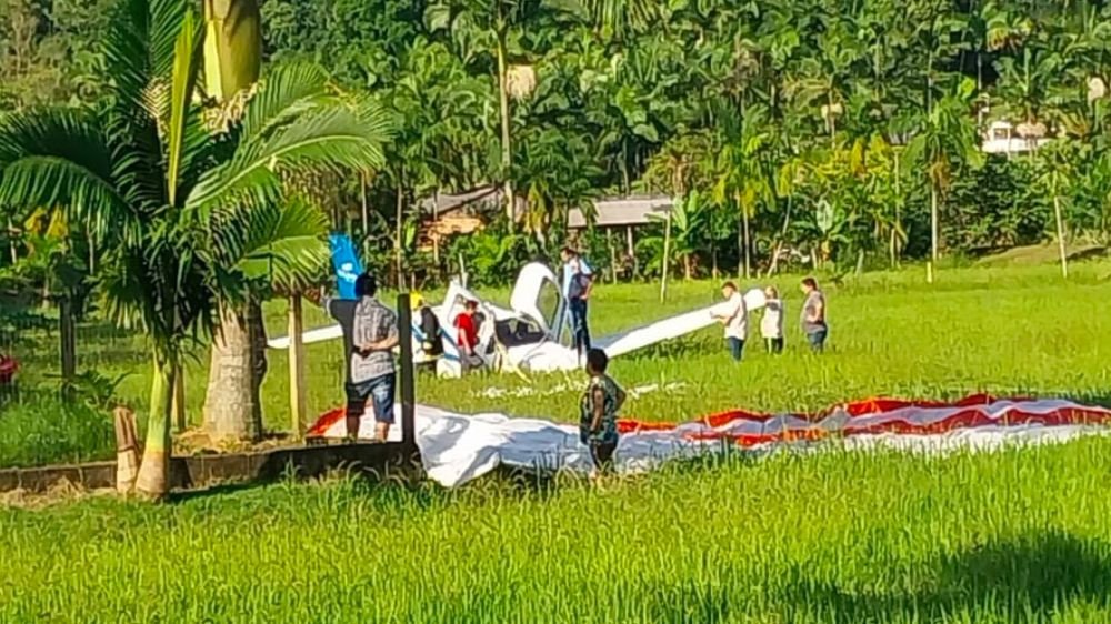Avião que caiu em Massaranduba é de empresa de Blumenau; veja nota