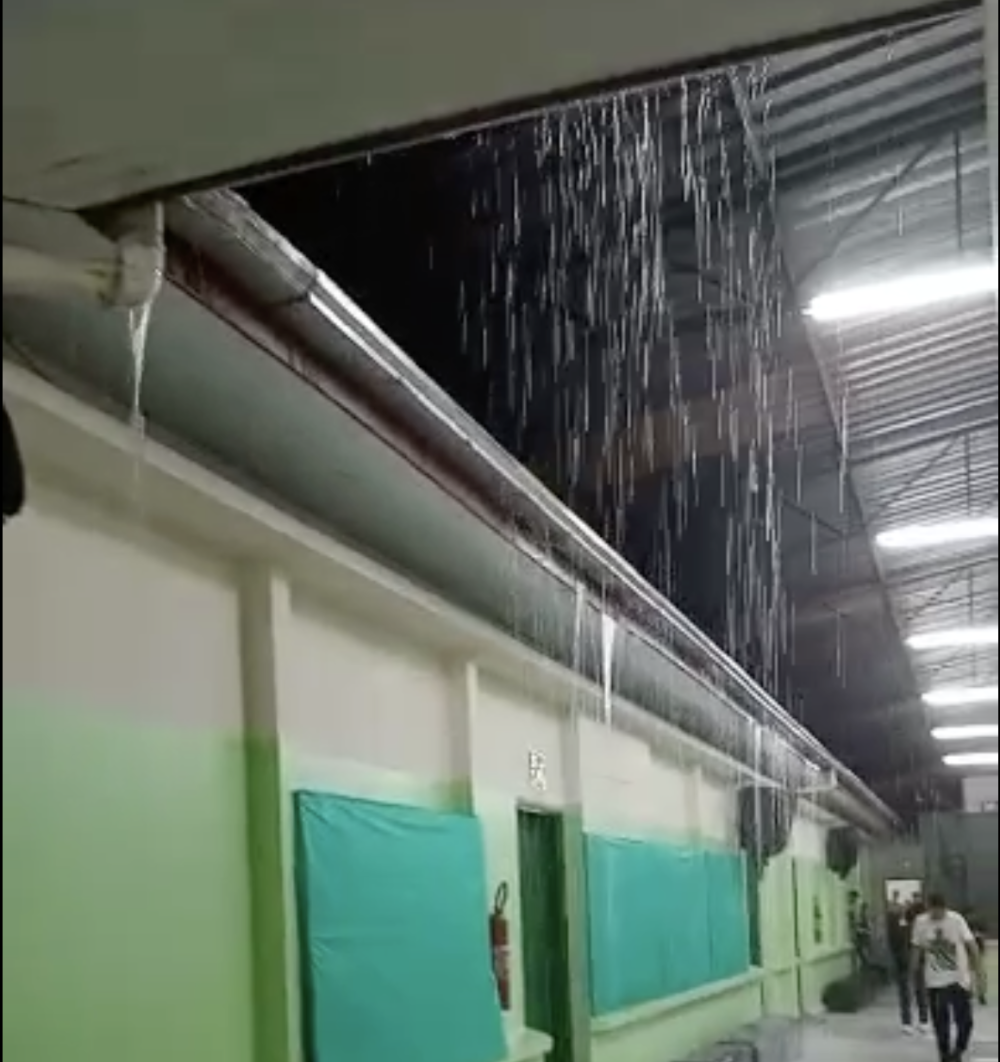 Vídeo: Escola em Blumenau enfrenta novamente problemas estruturais e alagamentos após fortes chuvas