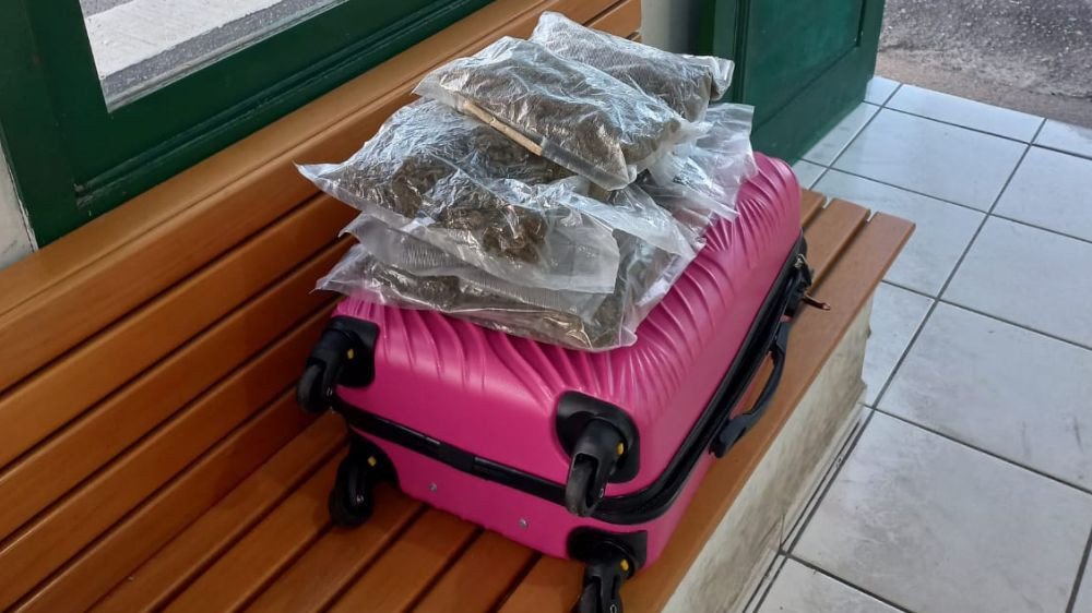 Mulher é presa transportando maconha em Blumenau