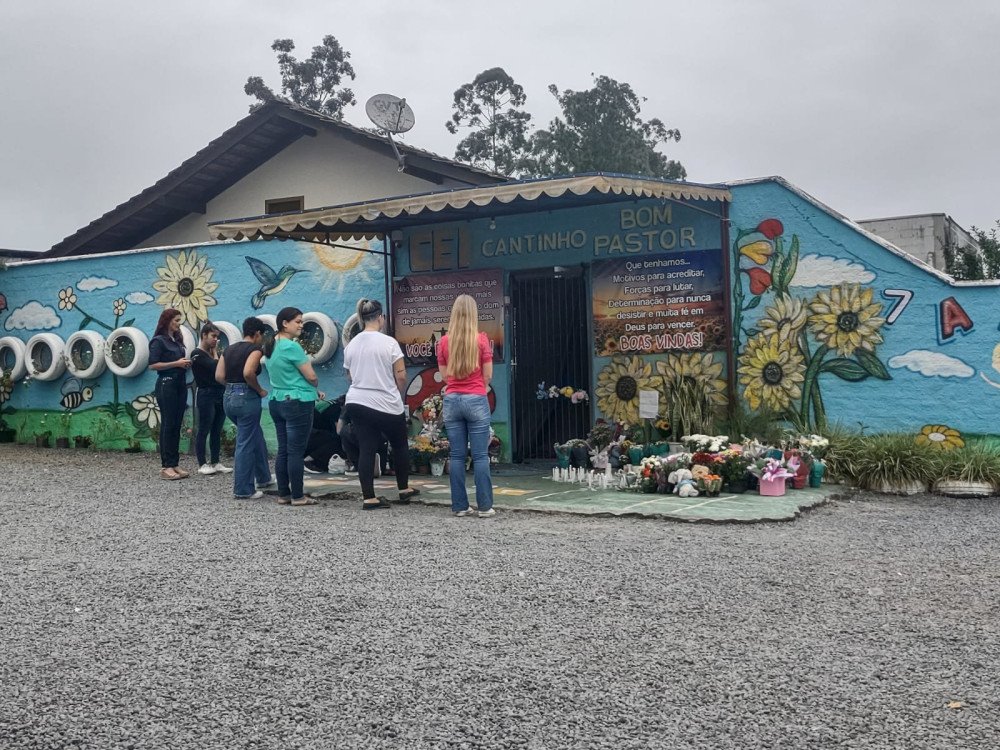 Justiça decreta prisão preventiva de homem acusado de ataque em creche de Blumenau; entenda