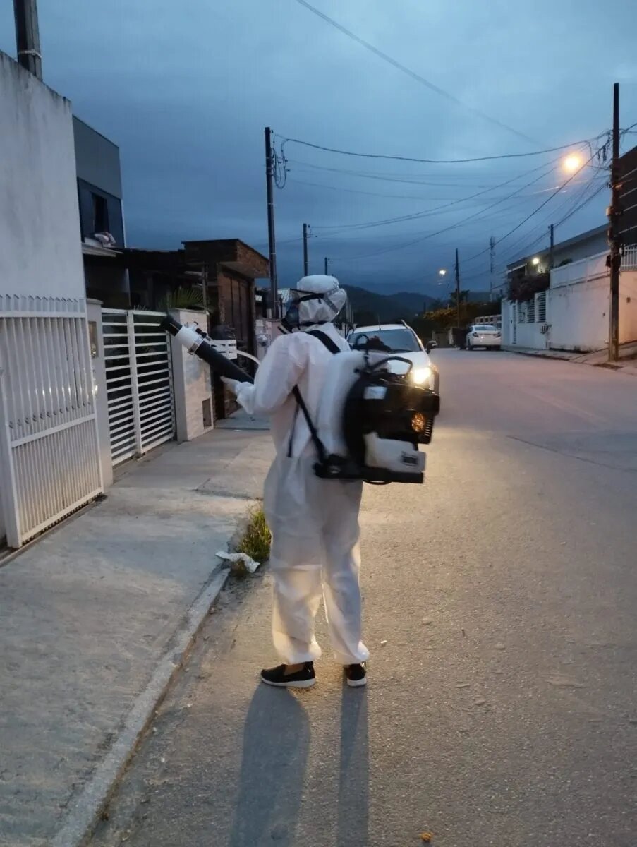 Dengue: pulverização em Azambuja ocorre no fim da tarde desta terça-feira em Brusque
