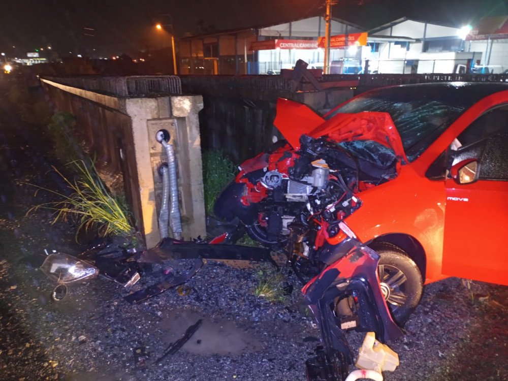 Foto: Divulgação/ Corpo de Bombeiros Voluntários de Indaial