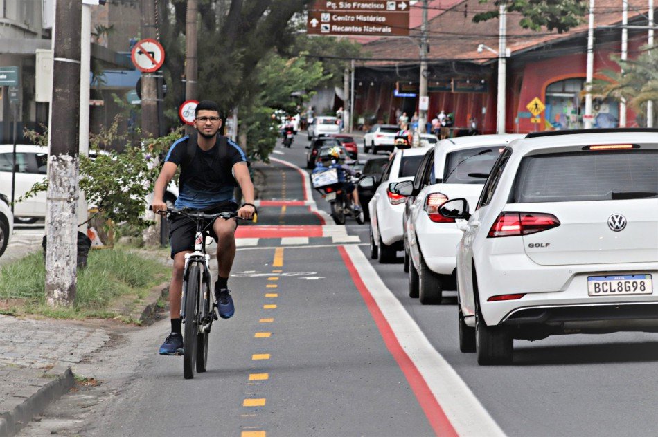 Levantamento mostra que Blumenau tem mais de 126 km de malha cicloviária