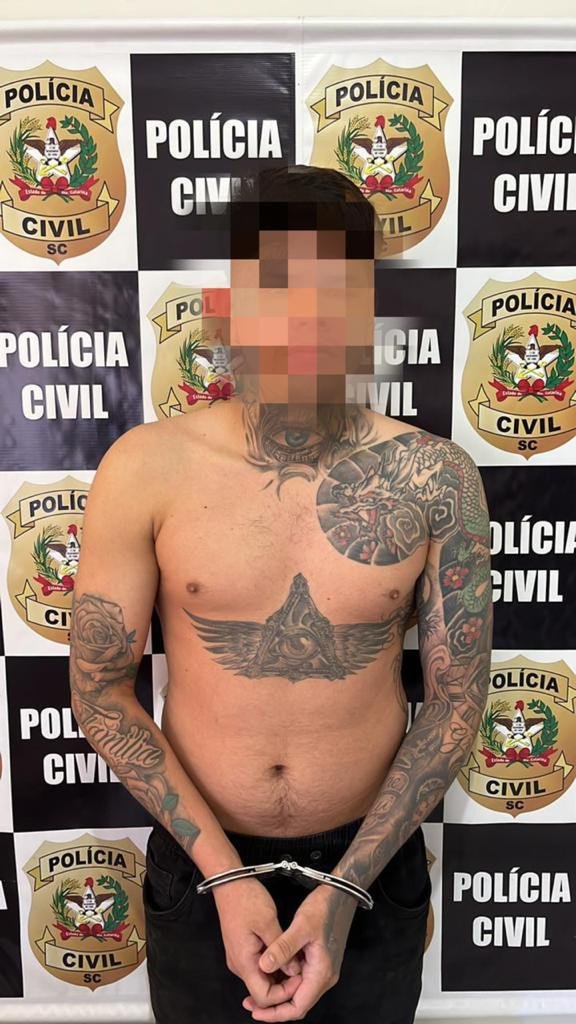Suspeito de ter matado homem a facadas no Pará é preso pela Polícia Civil em Blumenau