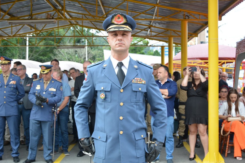 Corpo de Bombeiros de Blumenau tem novo comandante