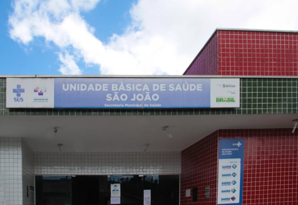 Unidade Básica de Saúde São João, em Brusque, terá horário reduzido nesta quarta-feira