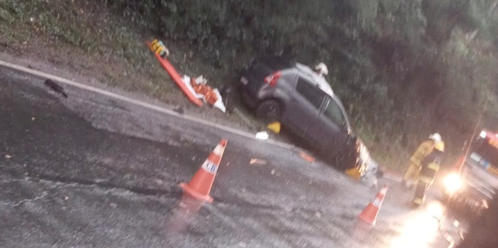 Vídeo: Grave acidente na BR-470 entre Indaial e Blumenau deixa o trânsito complicado nesta segunda