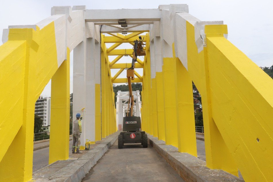Ponte dos Arcos de Blumenau ficará interditada neste final de semana