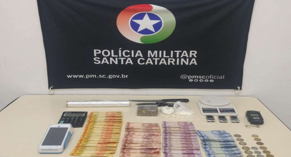 Dupla é presa por tráfico de drogas em Ilhota