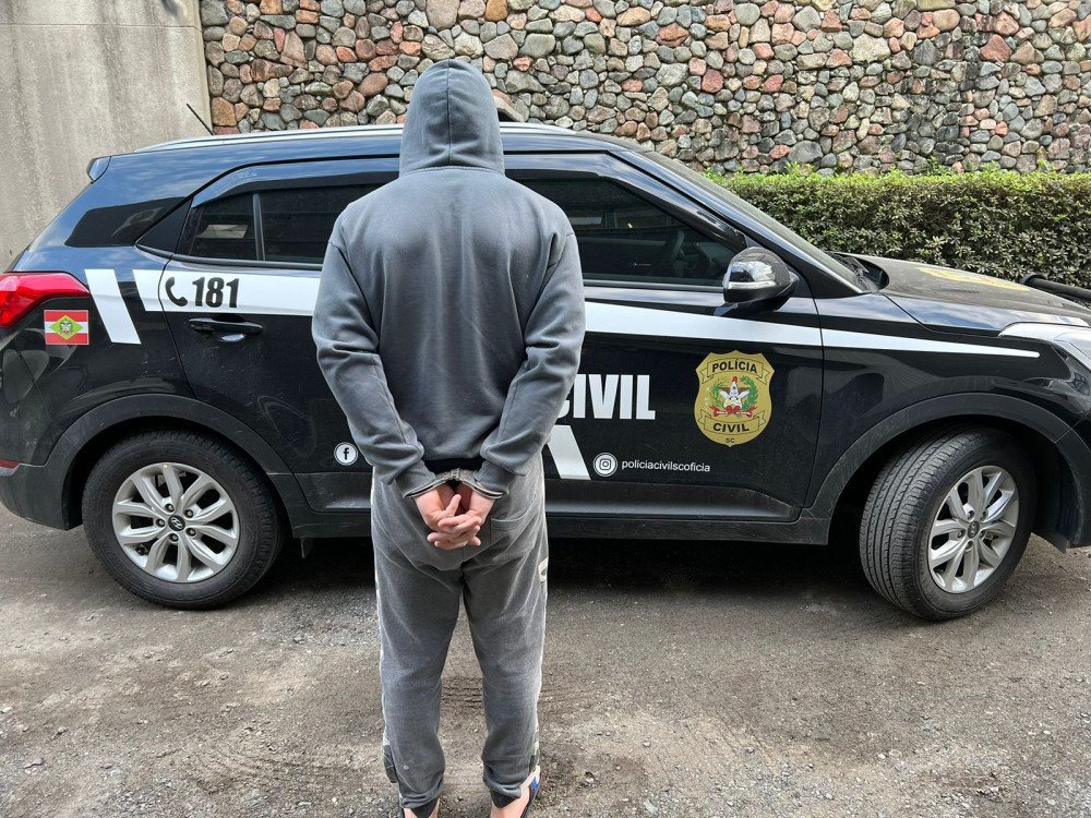 Homem condenado por estupro de vulnerável é preso em Blumenau